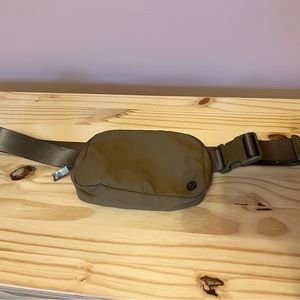 Lululemon Olive Green Belt Bag